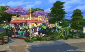 Sims 4 House Mod: Carousel Park – NO CC (Image #9)