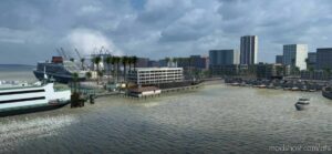 LOS Angeles Ferry Port V1.0.1 for American Truck Simulator
