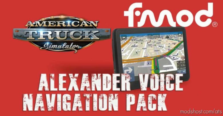 Alexander Voice Navigation Pack V2.1 for American Truck Simulator