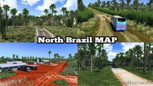 ETS2 Brazil Mod: NEW NORTH BRAZIL MAP 6.0 Convoy Ready 1.42 (Image #2)