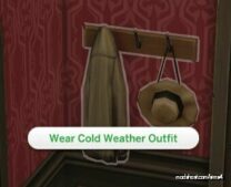 Sims 4 Object Mod: Decor With A Purpose: Functional Coat Racks (Image #5)