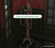 Sims 4 Object Mod: Decor With A Purpose: Functional Coat Racks (Image #7)