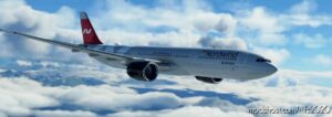 MSFS 2020 A330 Livery Mod: Airbus A330-900 Nordwind (Image #2)