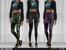 Nike Leggings – 106-2 for The Sims 4