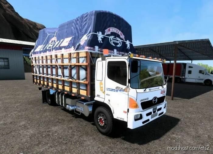Hino 500 Truck + Cargos [1.42] for Euro Truck Simulator 2