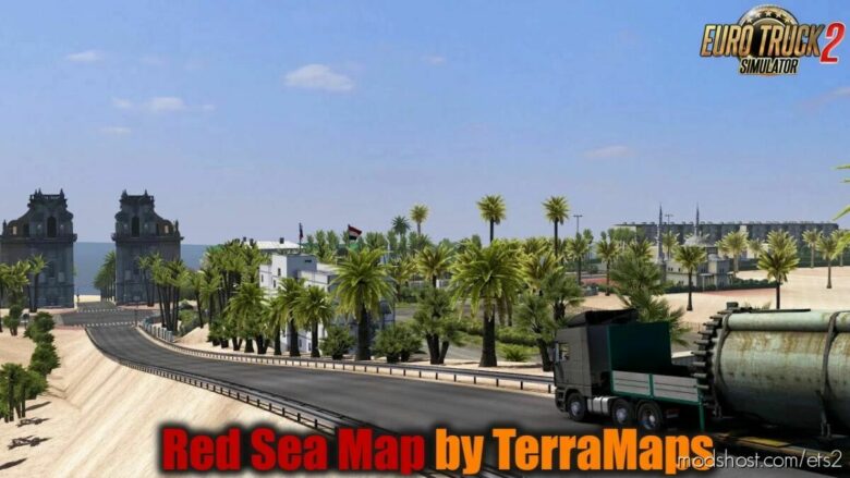 Promods 2.57 Addon: RED SEA Map V1.3.2 [1.42] for Euro Truck Simulator 2