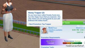 Sims 4 Mod: Active Honey Trap Career (Image #7)