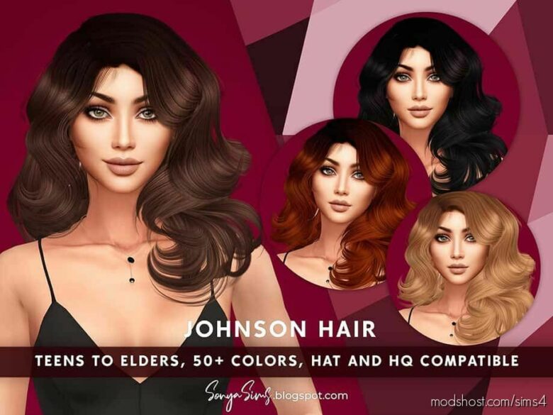 Johnson Hair for The Sims 4