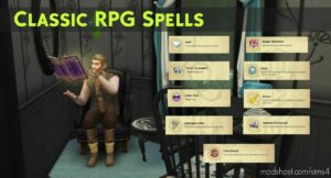 Classic RPG Spells for The Sims 4