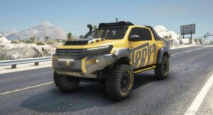 GTA 5 Toyota Vehicle Mod: Hilux Tonka Concept 2017 V1.1 (Image #3)