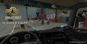 Cabin Accessory Dlc For Scania R/S/G/R4 1.42.X for Euro Truck Simulator 2