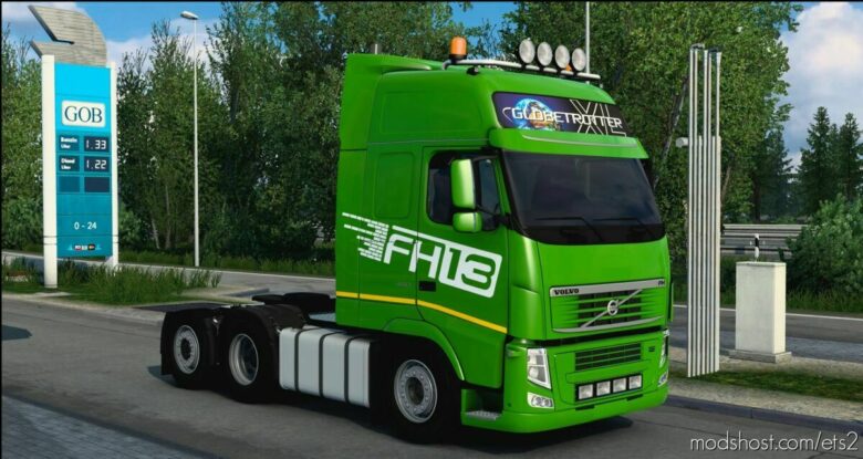Volvo FH13 [1.41 – 1.42] for Euro Truck Simulator 2