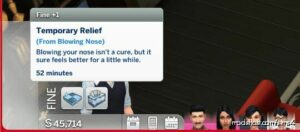 Sims 4 Object Mod: Decor With A Purpose: Functional Tissue BOX (Image #2)