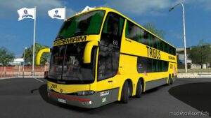 ATS Volvo Mod: Marcopolo G6 1800 DD VOLVO BUS 1.41 - 1.42 (Image #3)