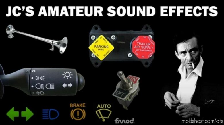 JC Amateur Sound Effects Pack [1.42] for American Truck Simulator