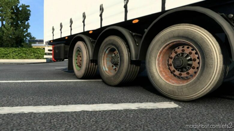 Dirt Tires And Rims Pack for Euro Truck Simulator 2