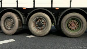 ETS2 Part Mod: Dirt Tires And Rims Pack (Image #2)