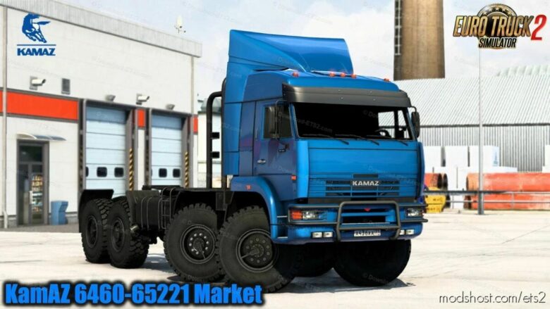 Kamaz 6460-65221 Market V1.1 [1.42] for Euro Truck Simulator 2