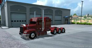 ATS Freightliner Mod: FLD Custom Truck 1.42 (Image #3)