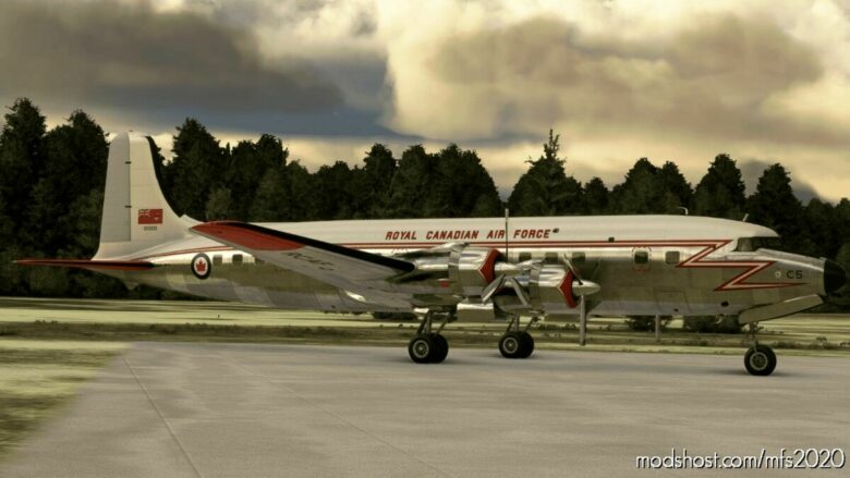 Rcaf North Star C-5 “Charlie Five” Tribute For Pmdg DC-6B for Microsoft Flight Simulator 2020