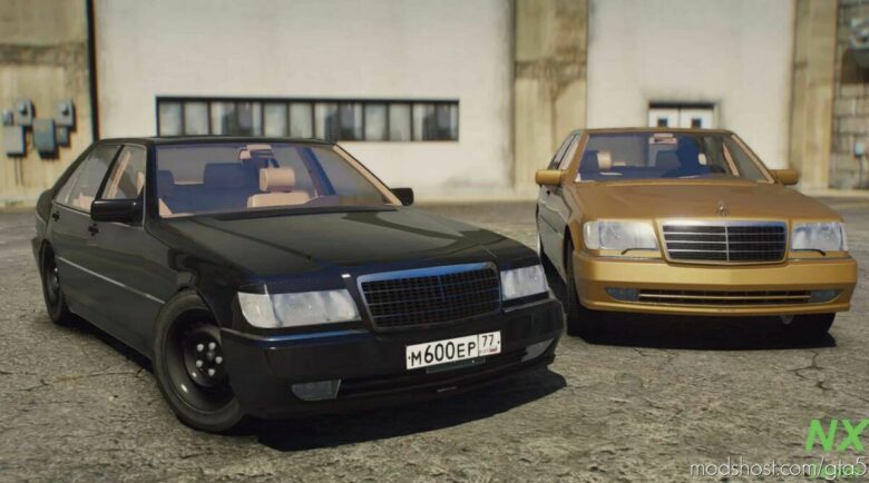 1992 Mercedes-Benz W140 S600 AMG for Grand Theft Auto V