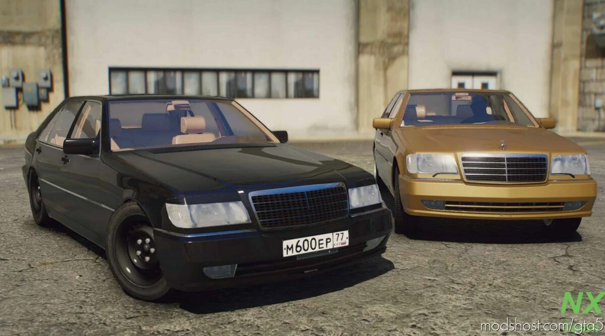 W140 gta 5 addon фото 3