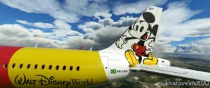[A32NX] FBW Mickey Mouse NAS Nuvens – Pr-Ysh V1.2 for Microsoft Flight Simulator 2020
