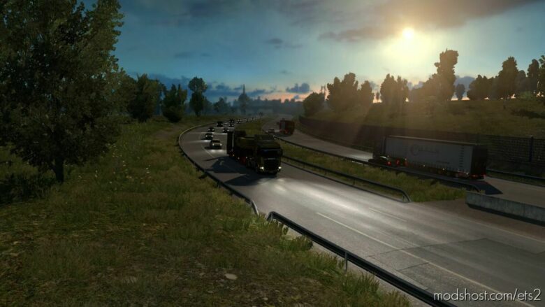 DP’S Realistic Traffic RST V1.3.4 for Euro Truck Simulator 2