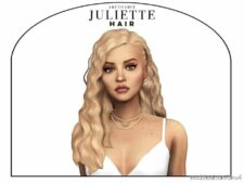 Juliette Hair for The Sims 4