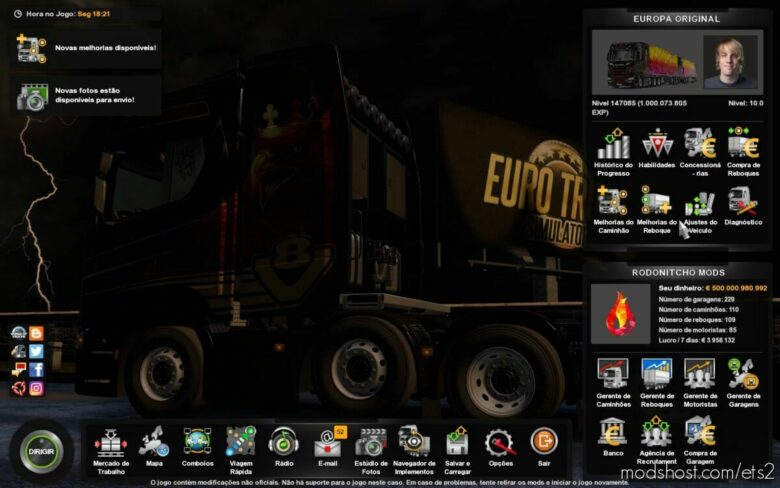Profile [1.42.1.7S] By Rodonitcho Mods for Euro Truck Simulator 2