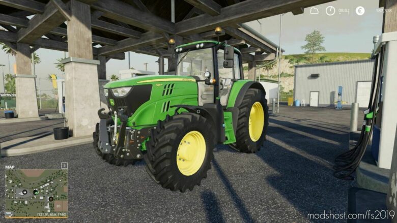 John Deere 6M NEU V1.1 for Farming Simulator 19