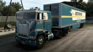 Reyhound VAN Lines Trucks And Trailer Paintjob for American Truck Simulator