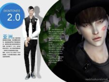 Sims 4 Mod: Asian Skintones 2.0 ALL AGE (Image #2)