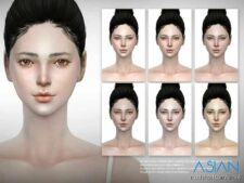 Sims 4 Mod: Asian Skintones 2.0 ALL AGE (Image #3)