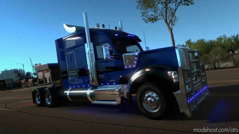 Kenworth W990 By Harven V1.2.5 UPD 07.11.21 [1.42] for American Truck Simulator
