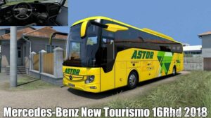 ETS2 Mercedes-Benz Bus Mod: Mercedes Tourismo 2018 – 1.42 (Image #3)