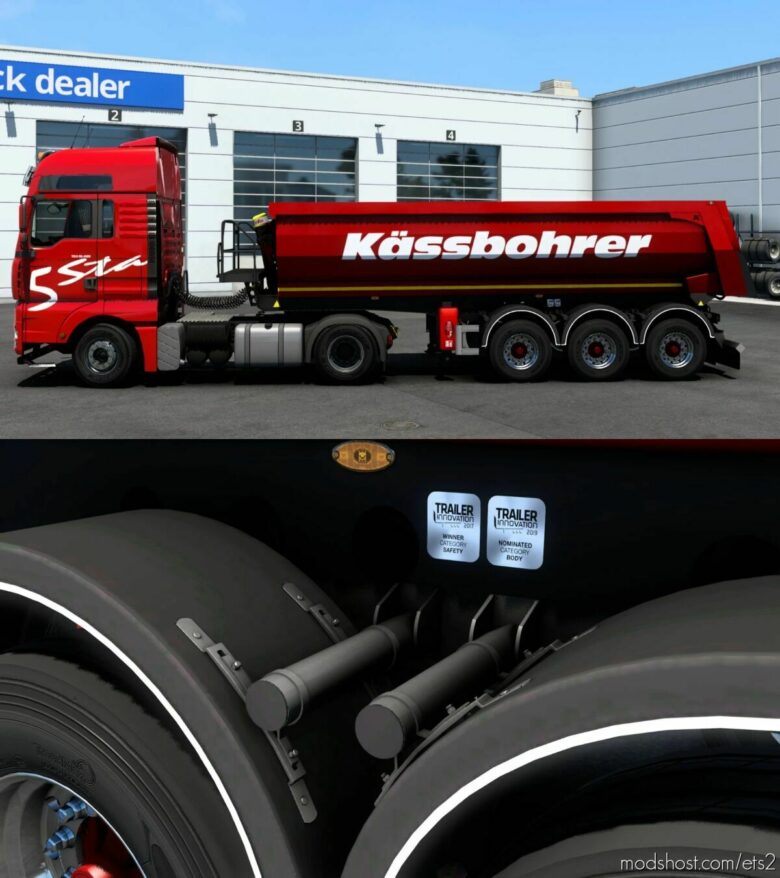 Kassbohrer Tipper [1.42] for Euro Truck Simulator 2