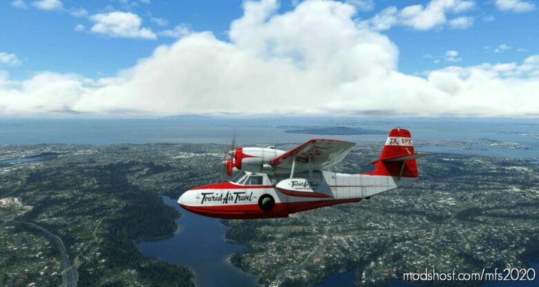Grumman G44A Widgeon Zk-Bpx Tourist AIR Travel for Microsoft Flight Simulator 2020