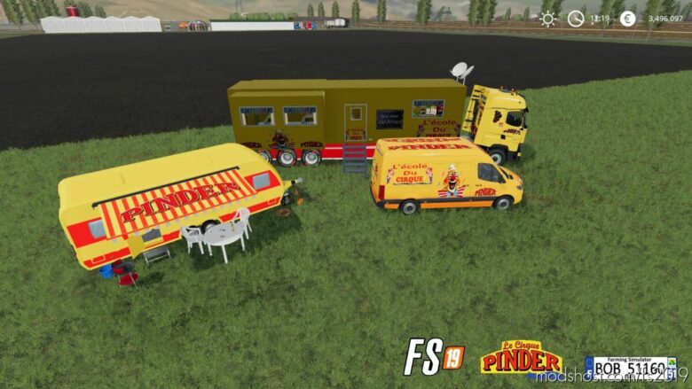 Mercedes Pinder By BOB51160 V3.0 for Farming Simulator 19