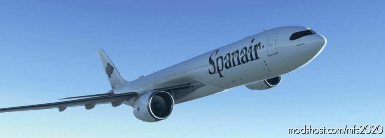 Spanair Ec-Fcu “Baleares” 8K for Microsoft Flight Simulator 2020