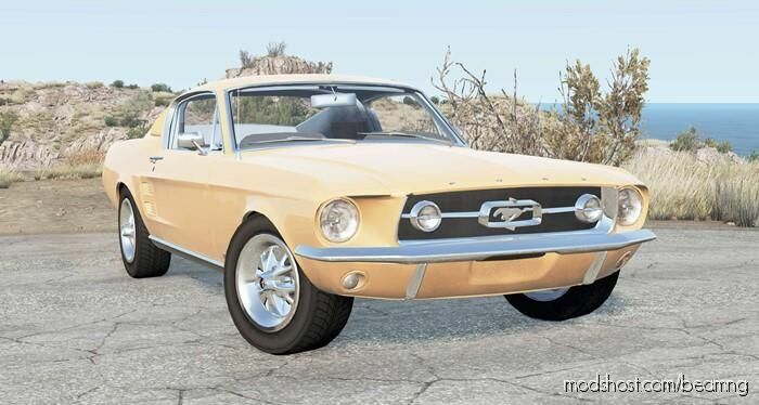 Ford Mustang GT-A Fastback 1967 V1.1 for BeamNG.drive