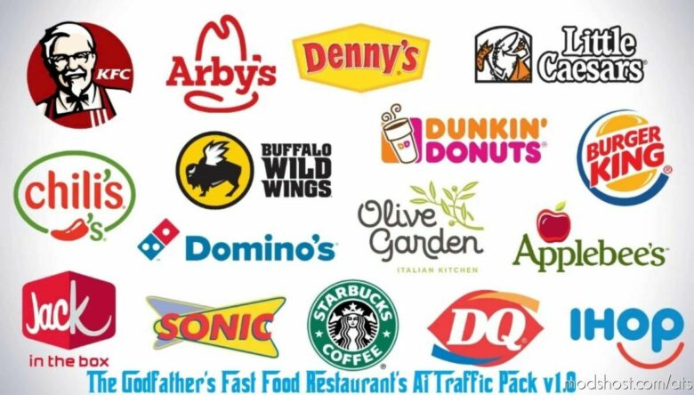 The Godfather’s Fast Food Restaurant’s AI Traffic Pack for American Truck Simulator