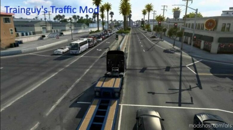 Traffic Mod V2.5.1 By Trainguy [1.42] for American Truck Simulator