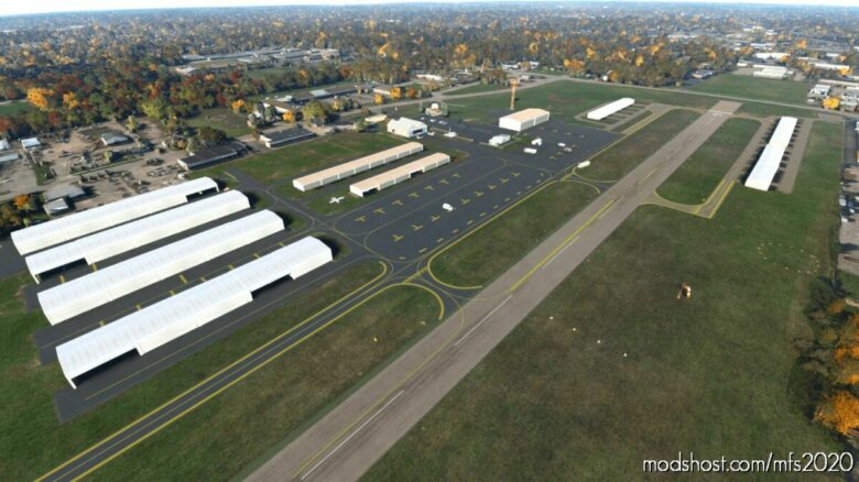 Canton-Plymouth Mettetal Airport (1D2) for Microsoft Flight Simulator 2020