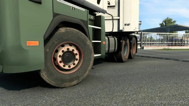 Dirt Tires And Rims Pack V1.02 for Euro Truck Simulator 2