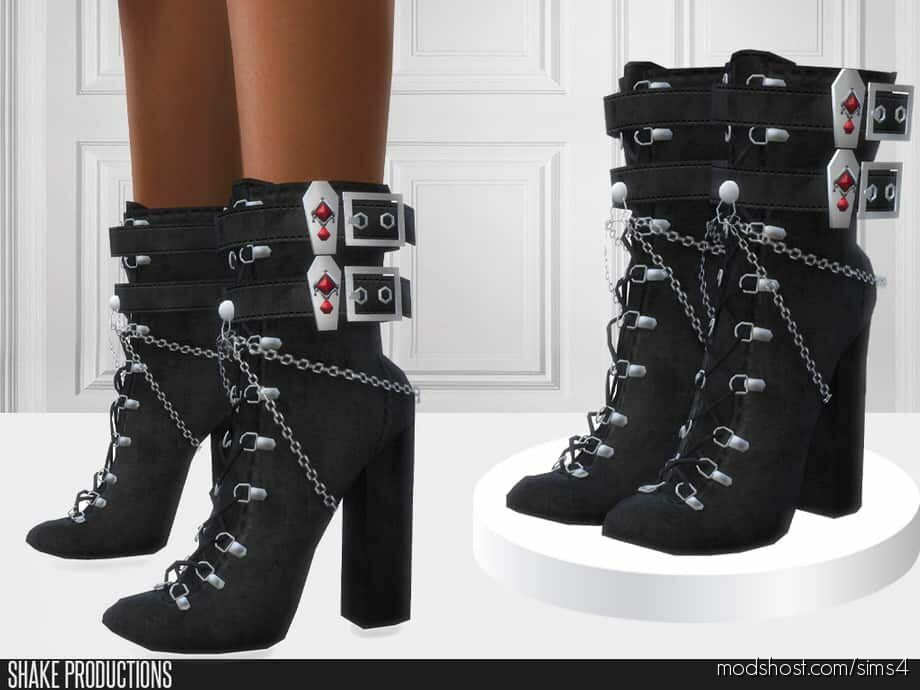 Modern Victorian Gothic Shoes 5 Sims 4 Mod - ModsHost
