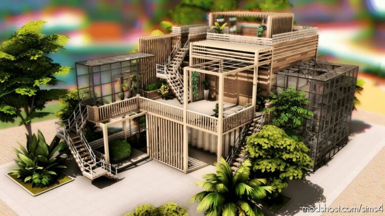 Plant Lover House – NO CC for The Sims 4