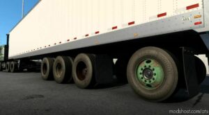 ATS Mod: Dirt Tires And Rims Pack 2IN1 V1.02F (Image #2)