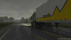 Improved SCS Rain V1.2 [1.42] for American Truck Simulator