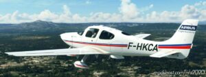 MSFS 2020 Airbus Livery Mod: Cirrus SR22 F-Hkca Airbus Flight Academy (Image #2)